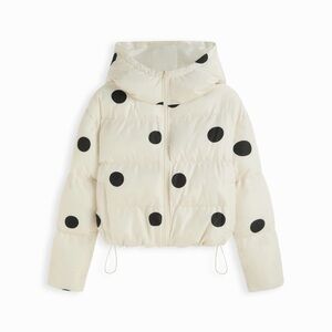 Cider Cream and Black Patterned Jacket